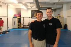 Arnaud et Emmanuel Manolakakis au Fight Club à Toronto