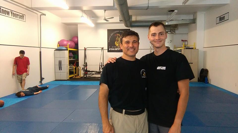 Arnaud et Emmanuel Manolakakis au Fight Club à Toronto